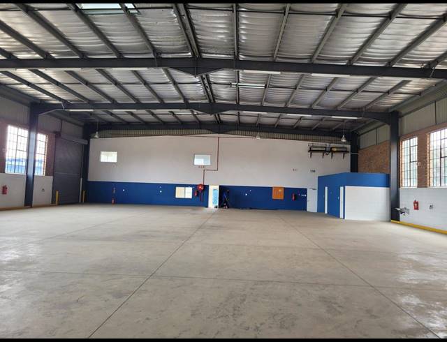 1,250M² WAREHOUSE TO LET IN CHLOORKOP
